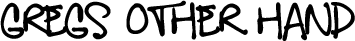 font-3gregsotherhand